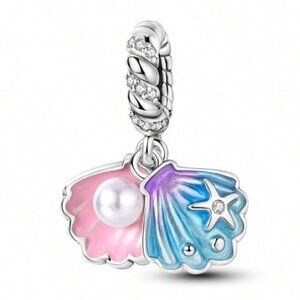 Charm 925 Sterling Silver Dream Faux Pearl Charm